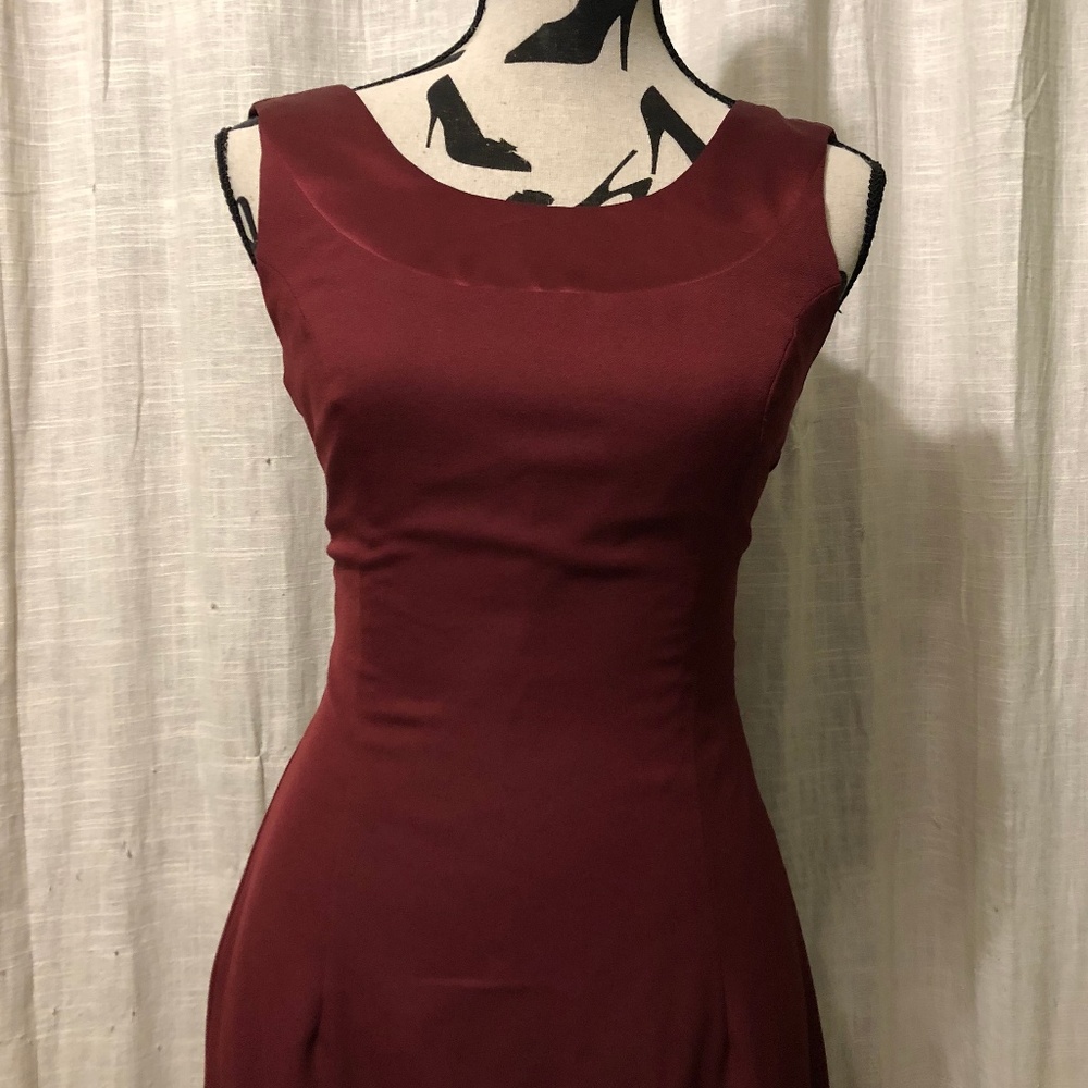 Vintage Floor-Length Evening Gown